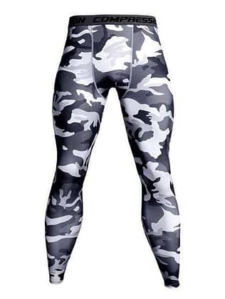 Latons Sports Mens Camouflage Gray Training Pants