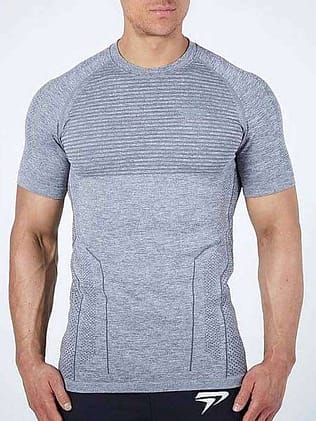 Latons Sports Men's Tight Running Short sleeve Compression T-shirt