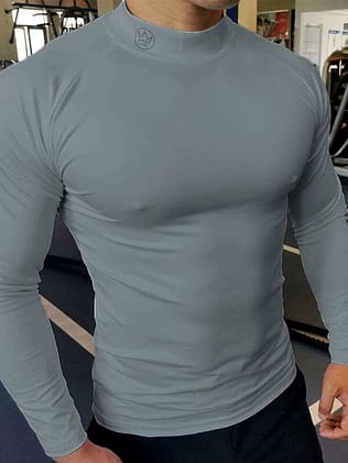 Men's Long Sleeve Gym T-shirt - Latons Sports