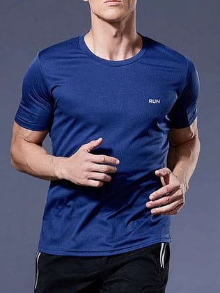 Men's Short Sleeve Running T-shirt - Latons Sports